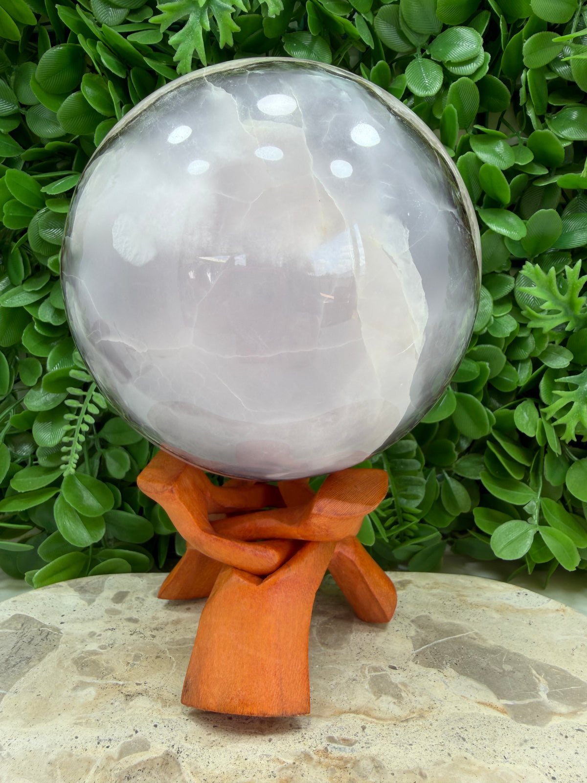 Smokey Pink Mangano UV Sphere 3646g