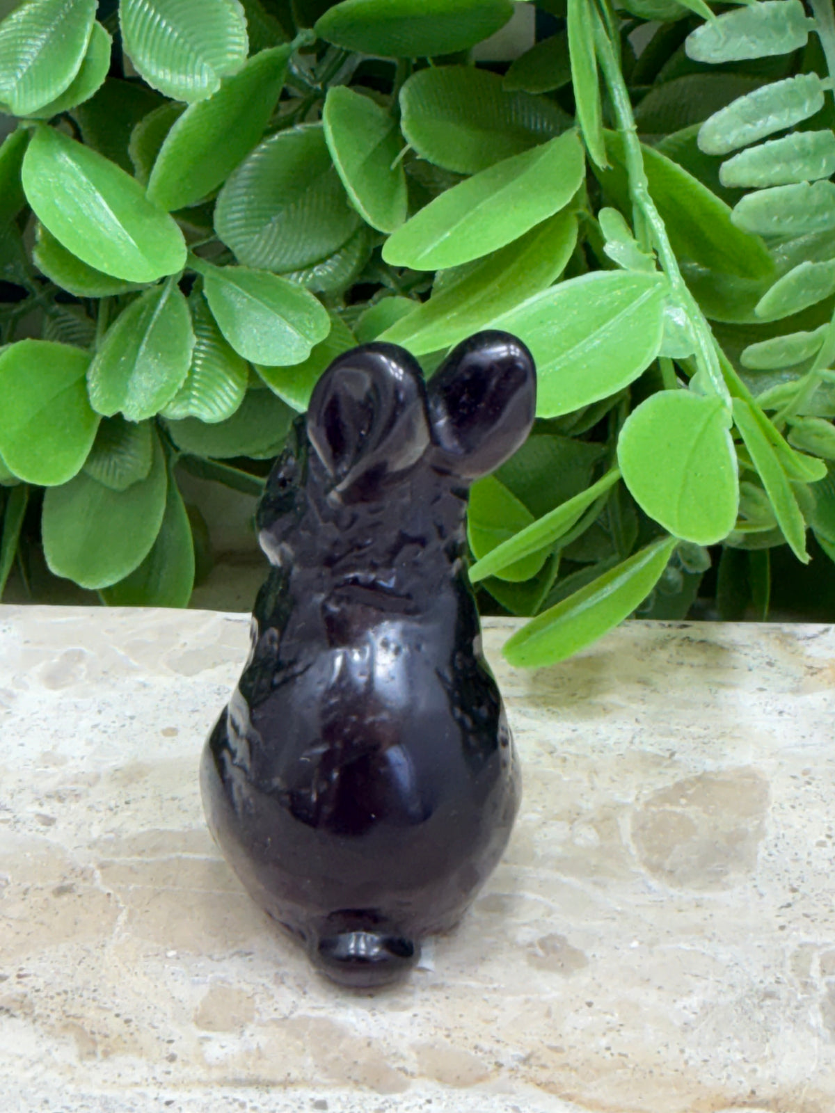 Obsidian Rabbit 60g | Protection • Grounding • Strength