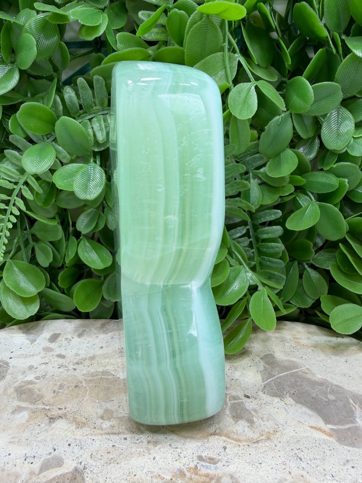 Pistachio Calcite Freeform 1212g
