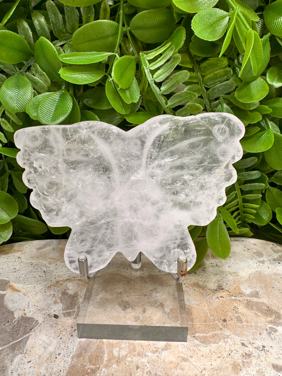 Clear Quartz Butterfly | Clarity • Amplification • Healing