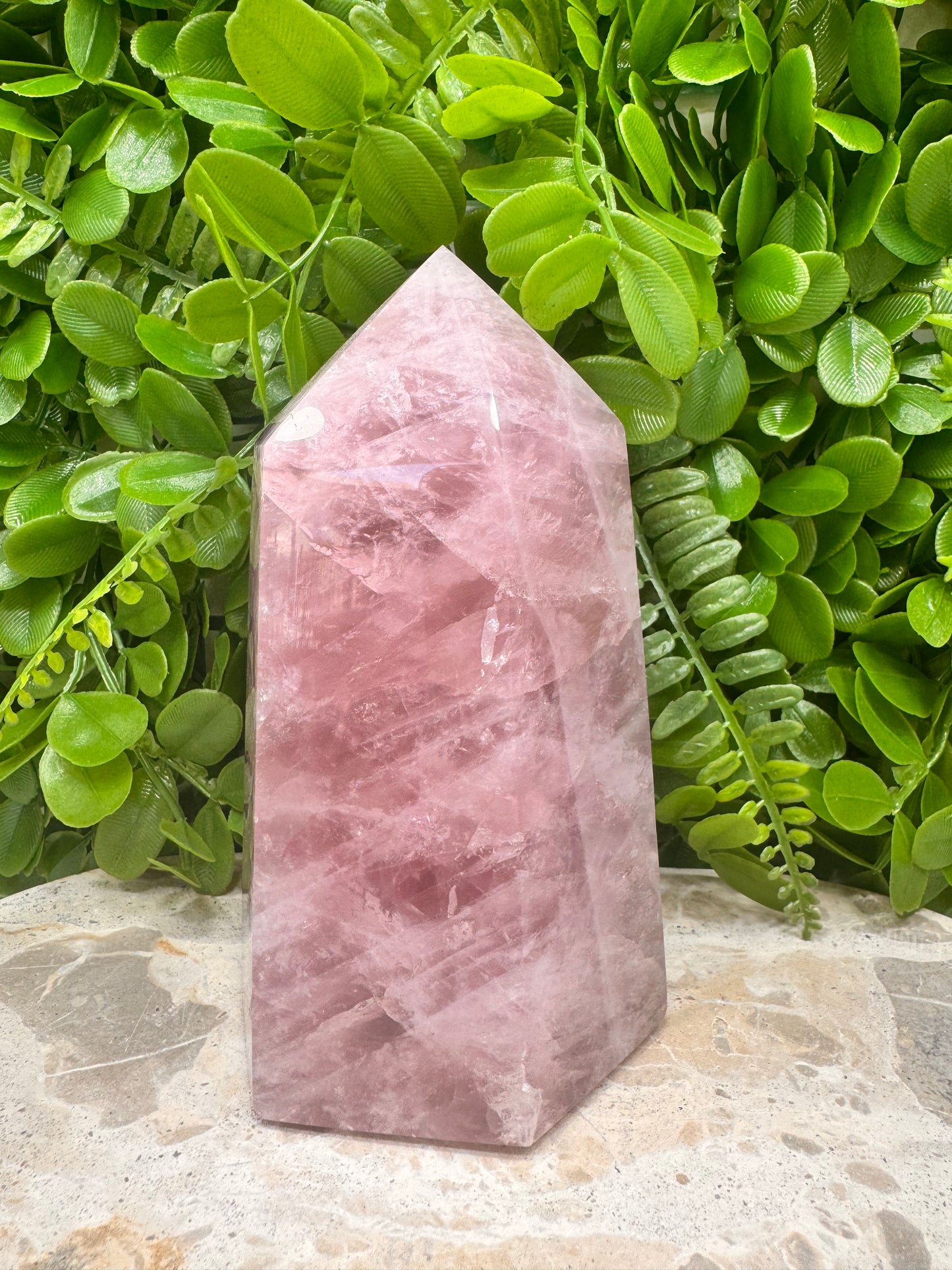 Rose Quartz Tower 1.4kg