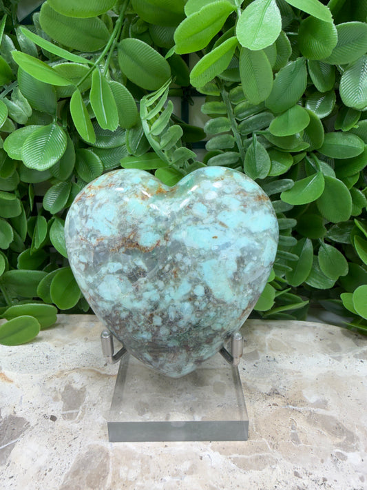 Turquoise Heart 262g