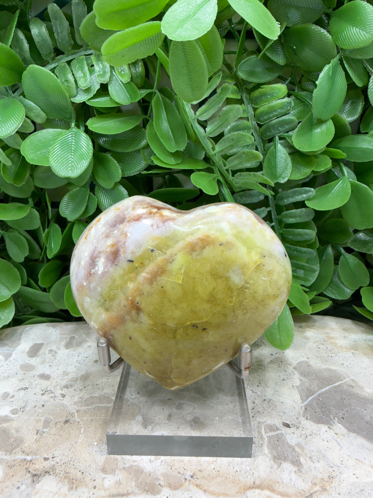 Green Opal Heart 186g