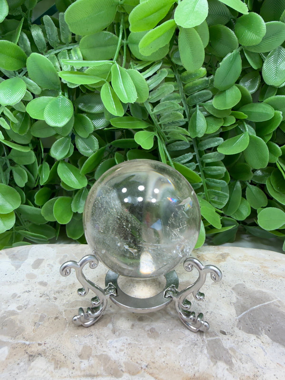 Smokey Quartz Sphere 242g| Grounding • Protection • Calm