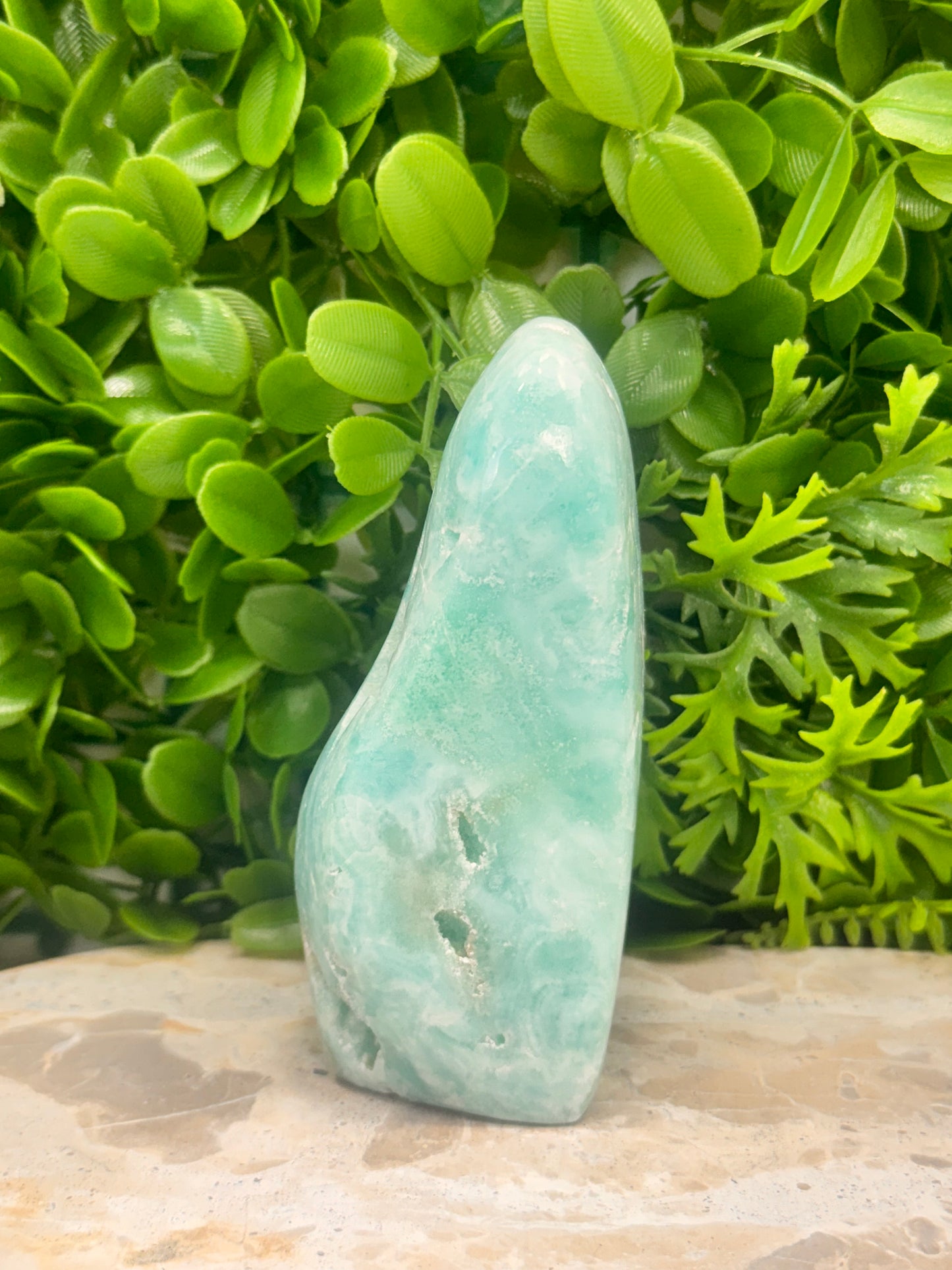 Aragonite with Smithsonite Freeform 416g