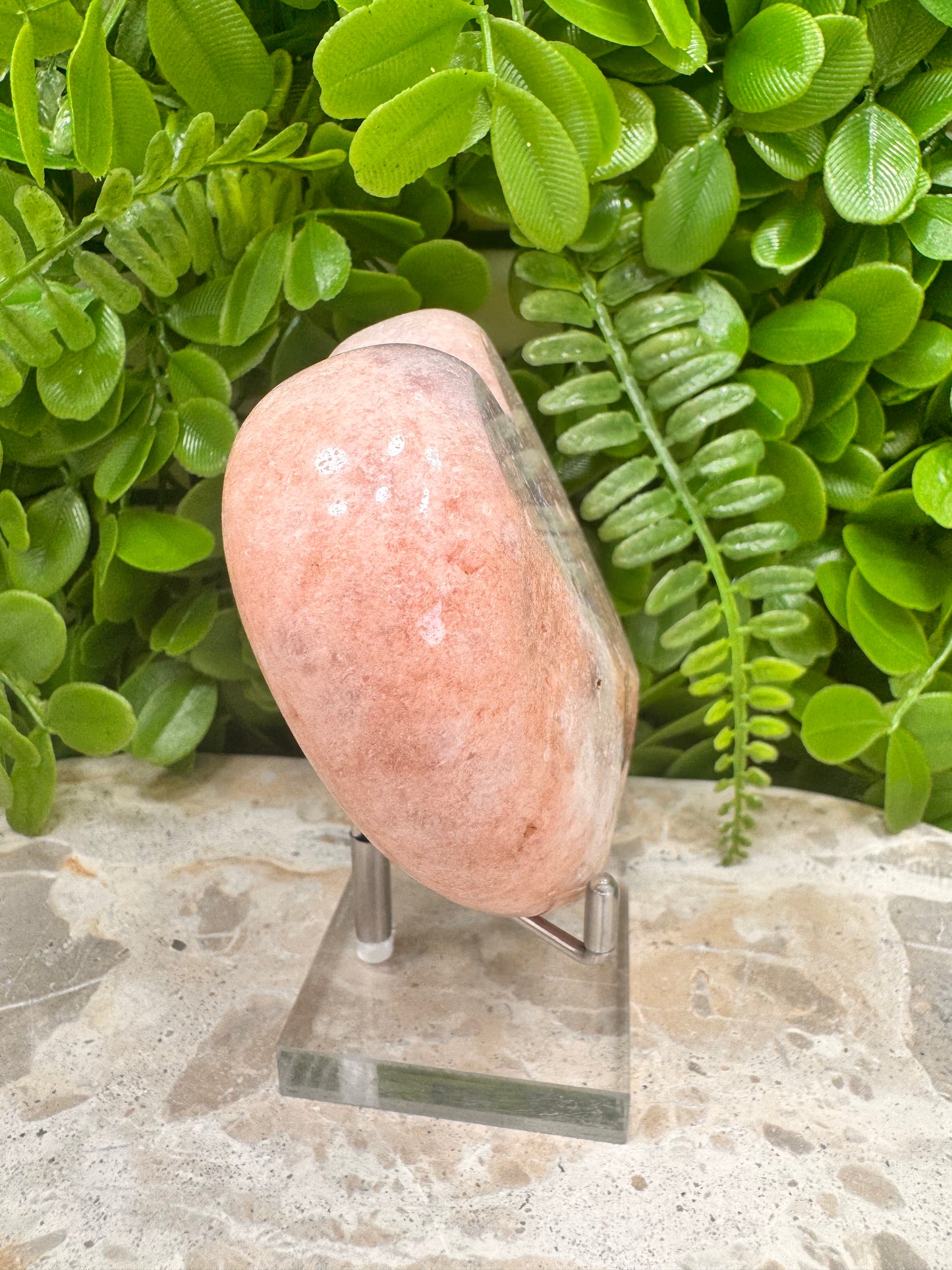Pink Amethyst Heart 368g
