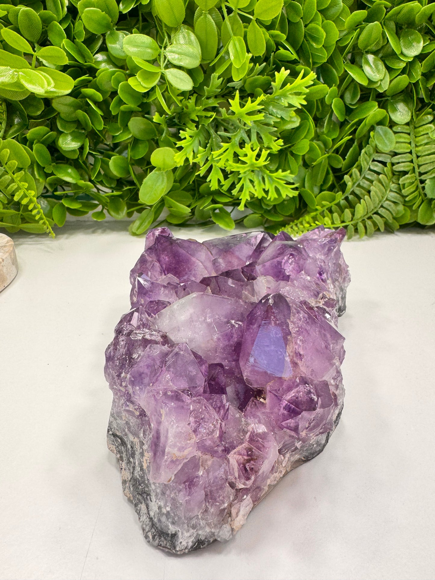 Amethyst Tealight  Holder 1510g