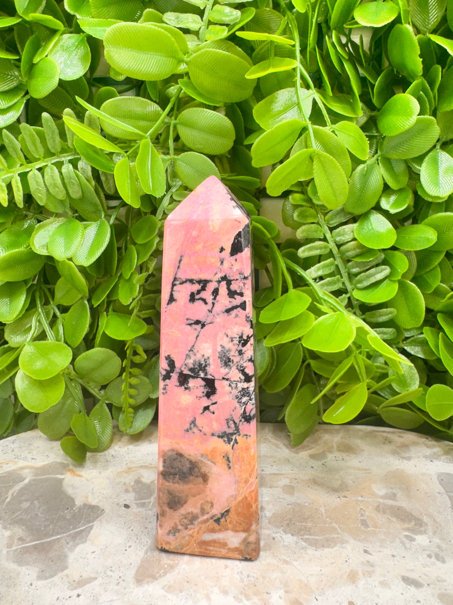 Rhodonite Tower 400g