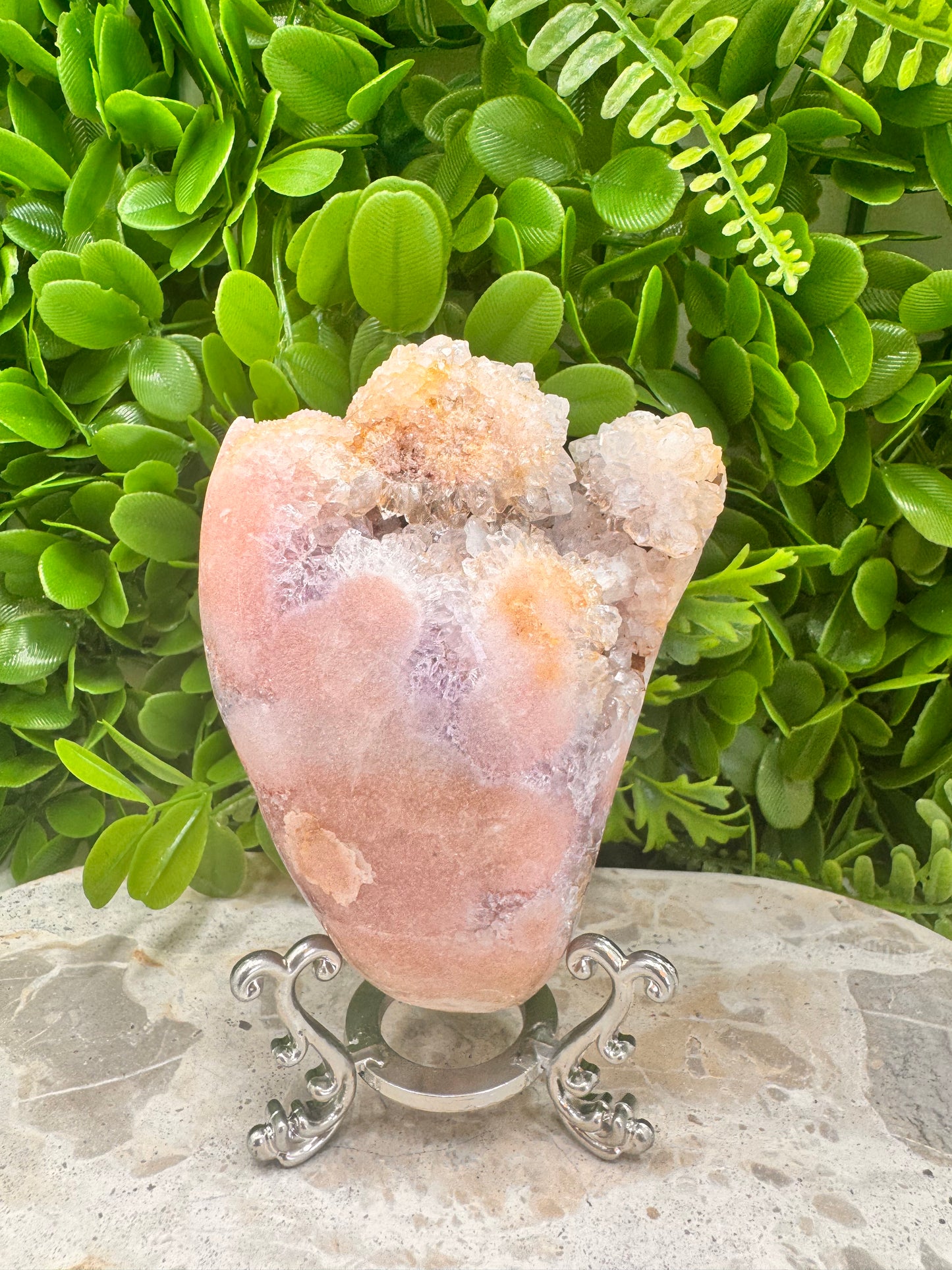 Pink Amethyst Freeform 676g