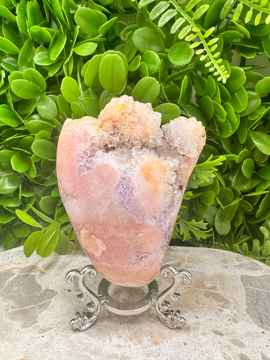 Pink Amethyst Freeform 676g