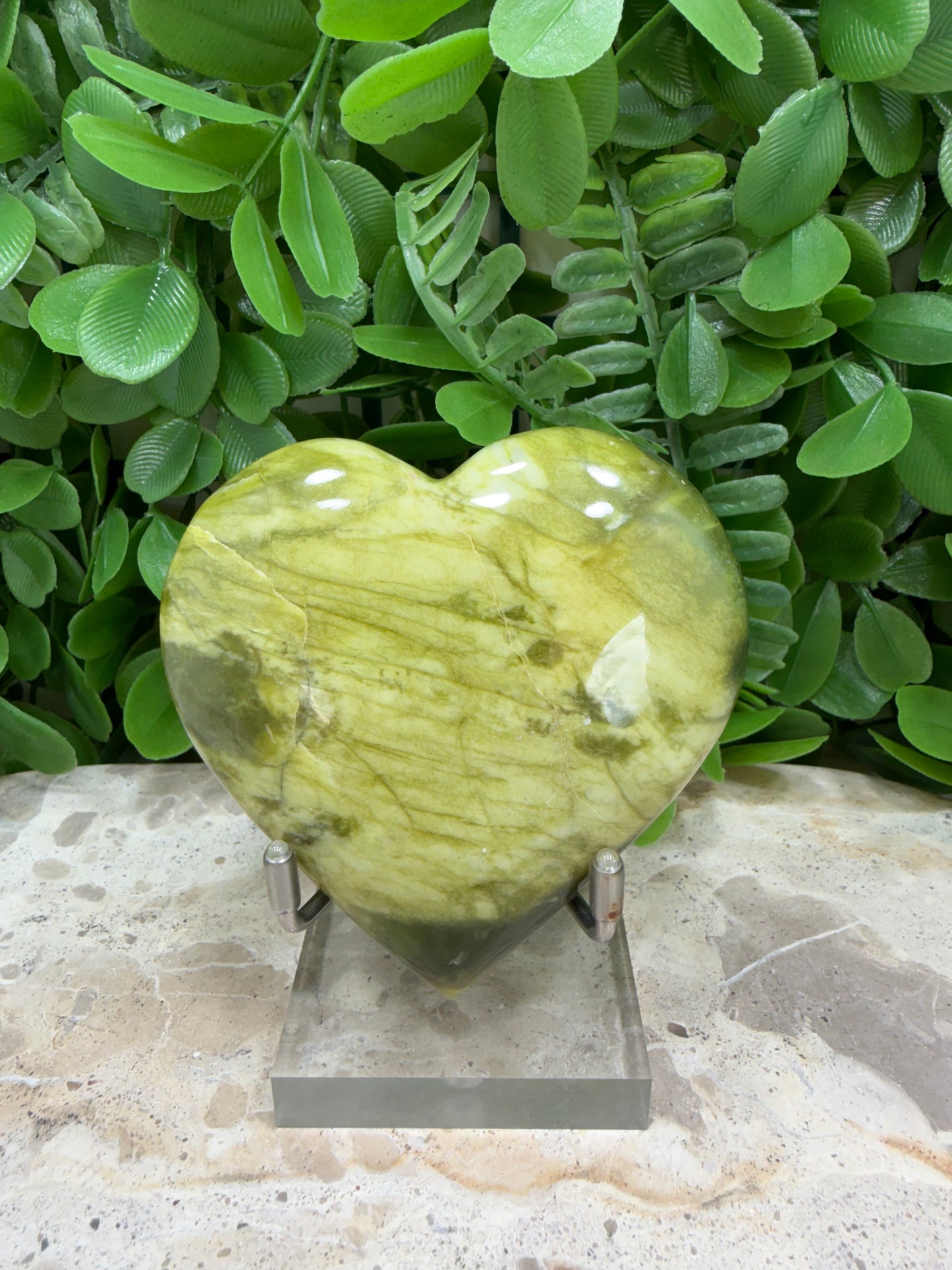 Flower Jade Heart 206g