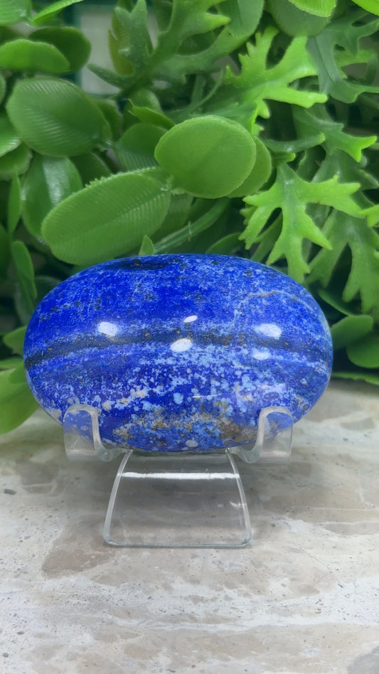 Lazurite Palm Stone 102g