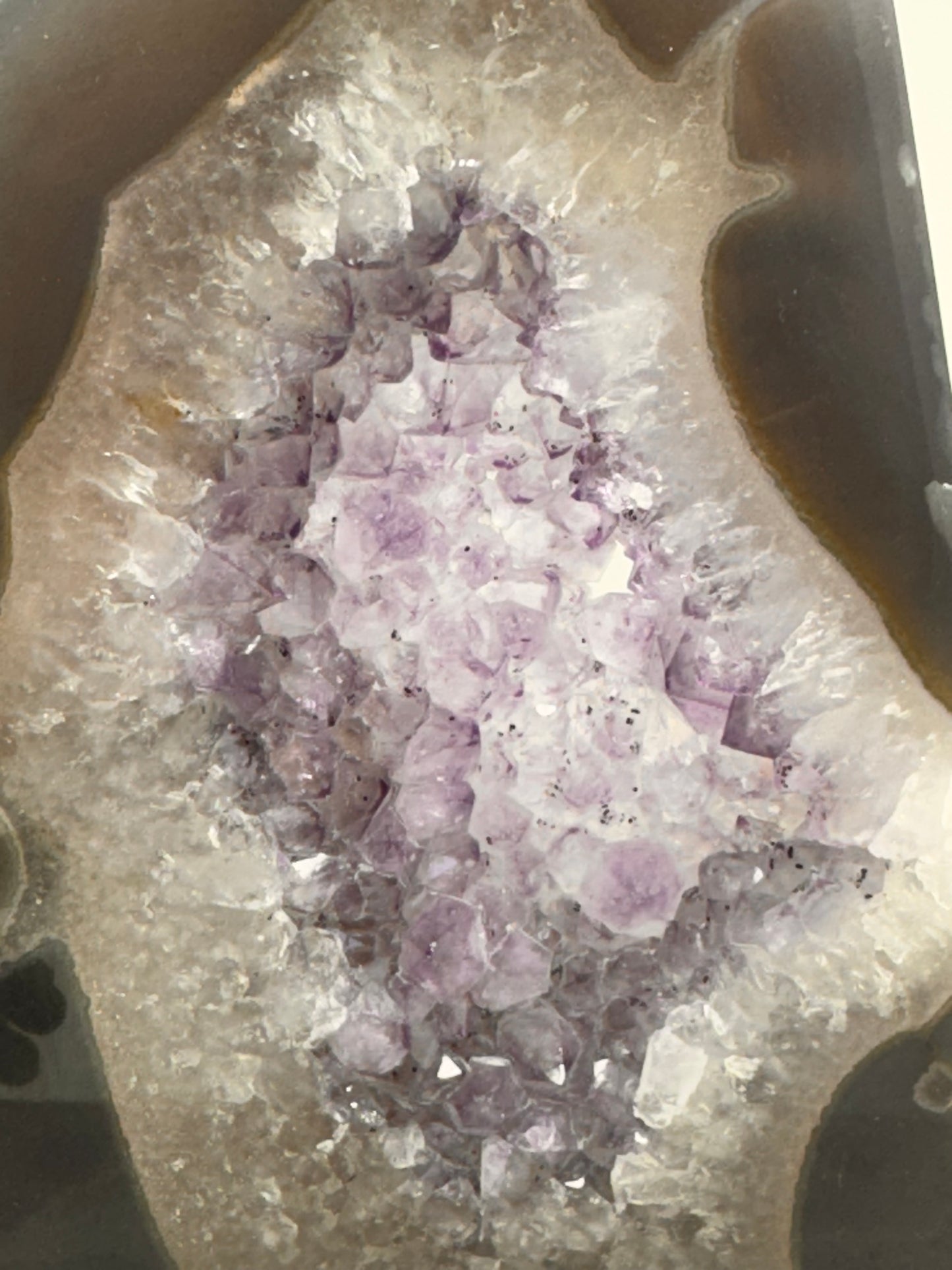 Agate/Amethyst Freeform 638g