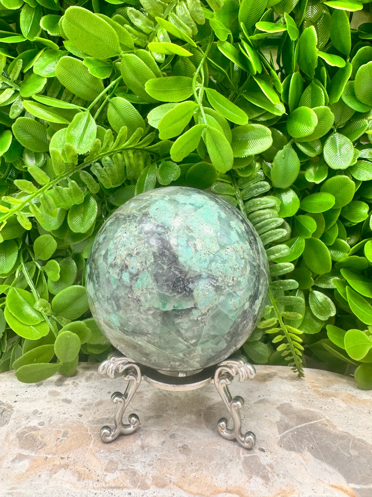 Turquoise Sphere 822g