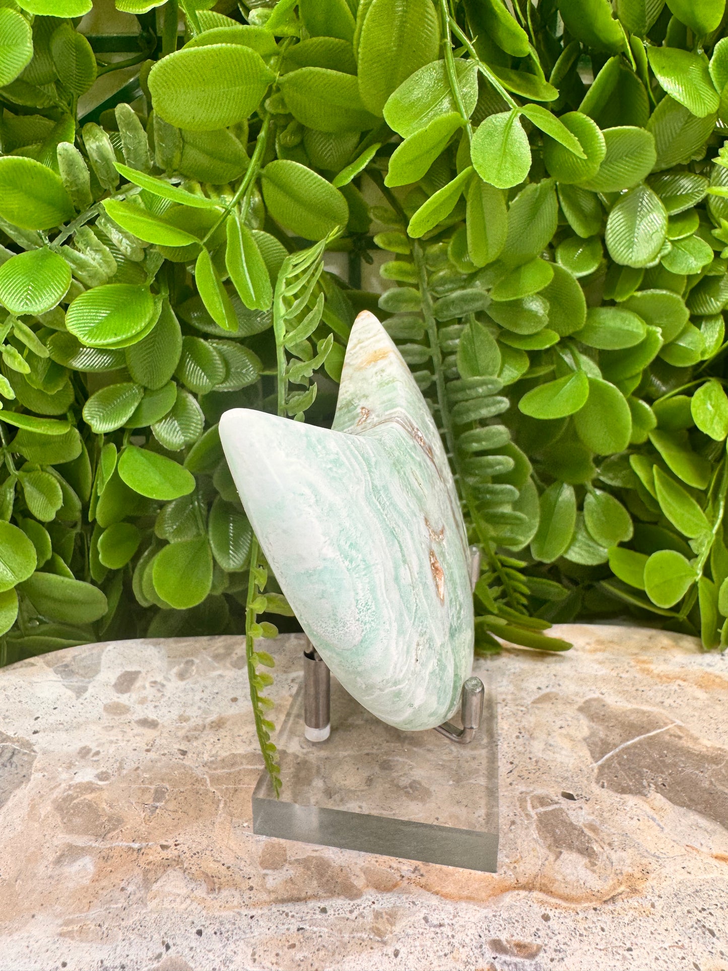 Caribbean Calcite Moon 270g