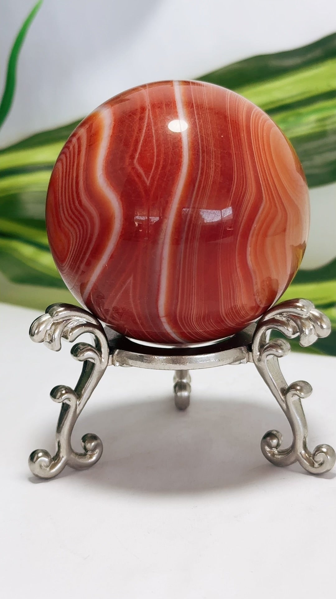 Carnelian Sphere 328g