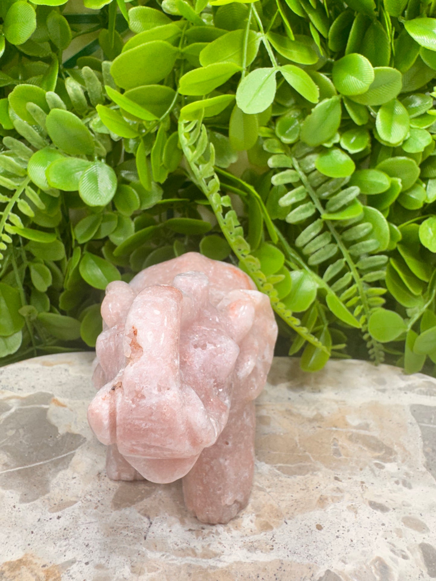 Pink Amethyst Elephant 626g