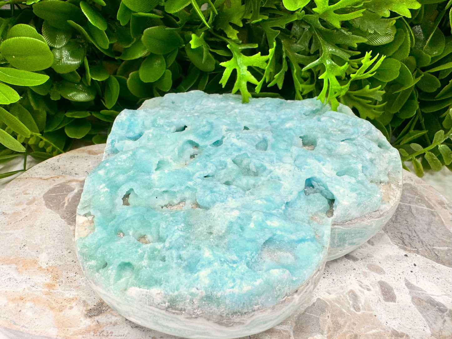 Hemimorphite Heart 1564g