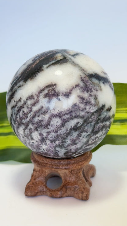 Zebra Jasper Sphere 390g