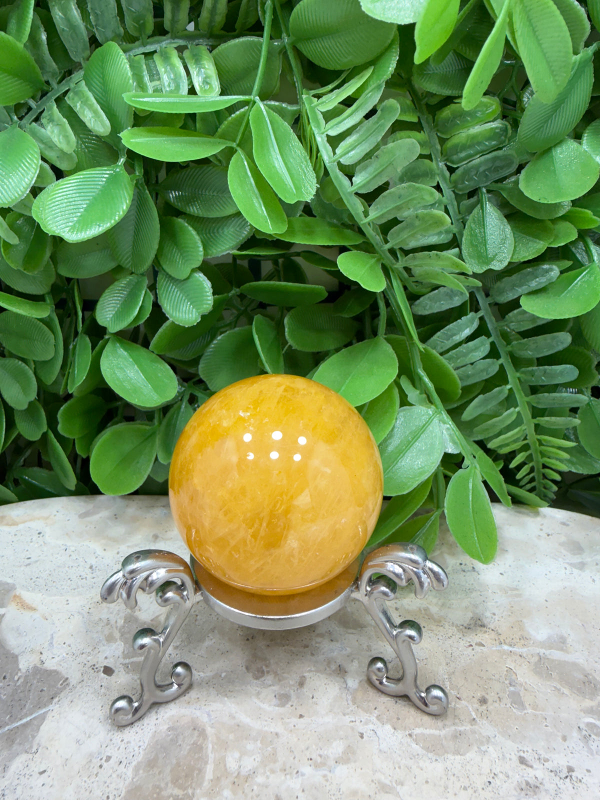 Golden Healer Sphere | Healing • Positivity • Harmony