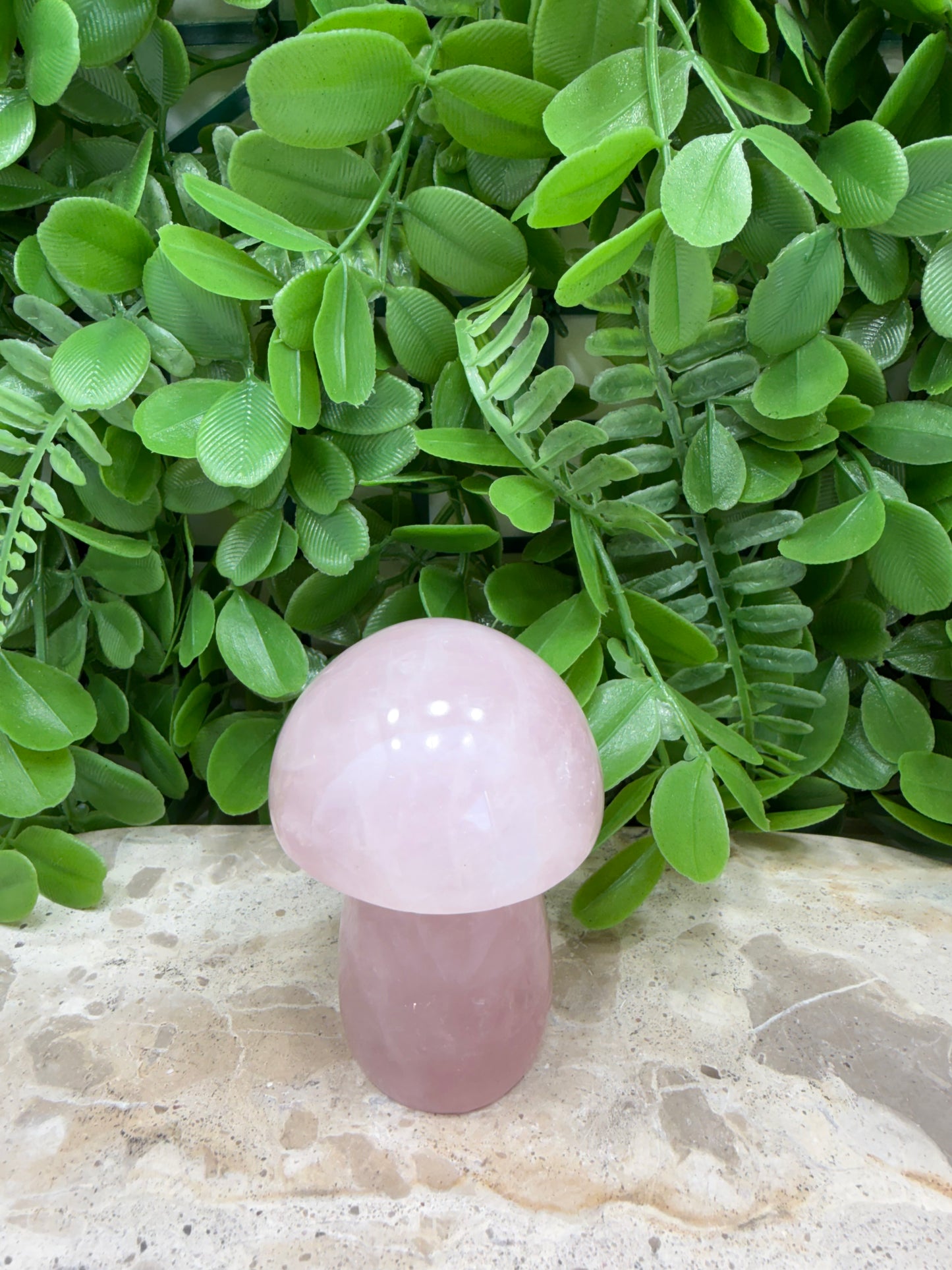 Rose Quartz Mushroom 206g