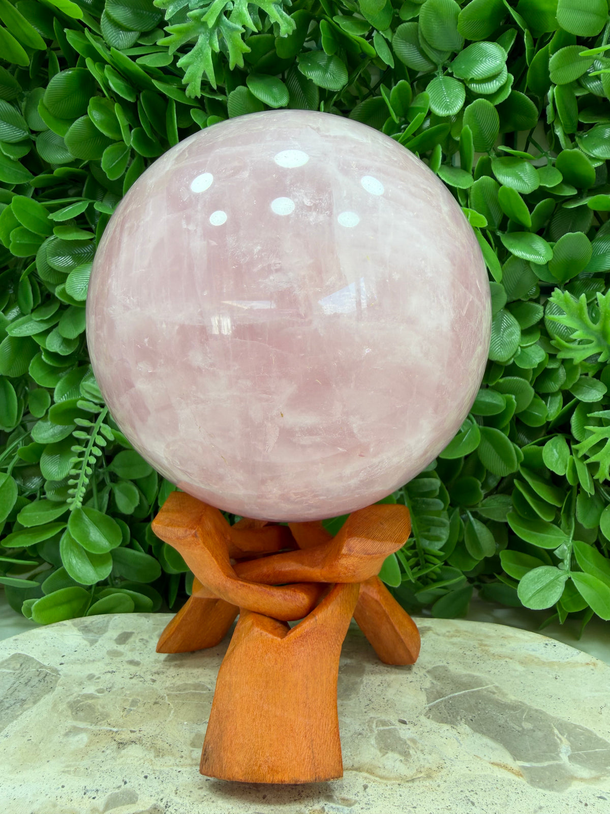Rose Quartz Sphere 2972g