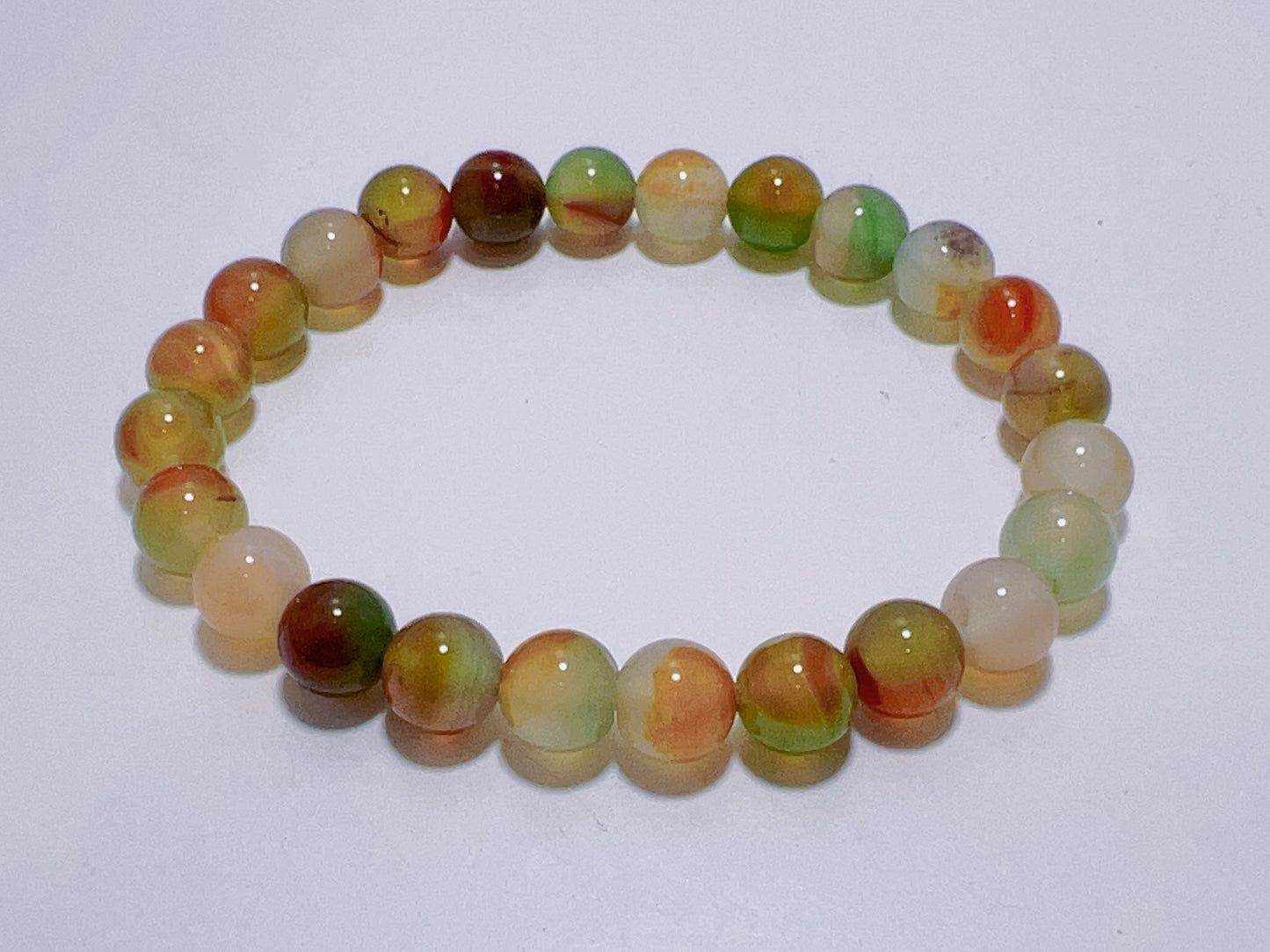 Peacock Agate Bracelet