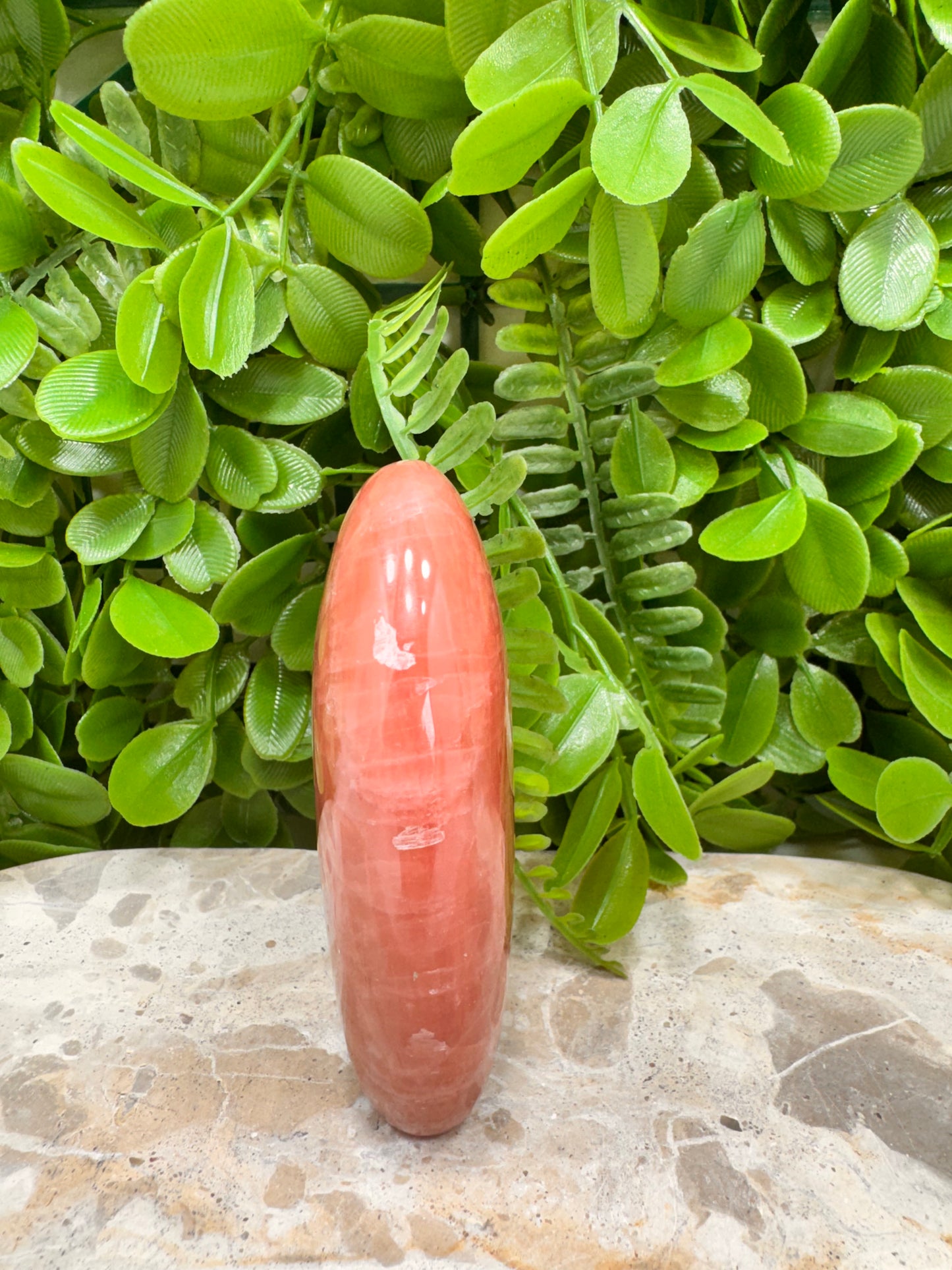 Standing Rose Calcite 320g