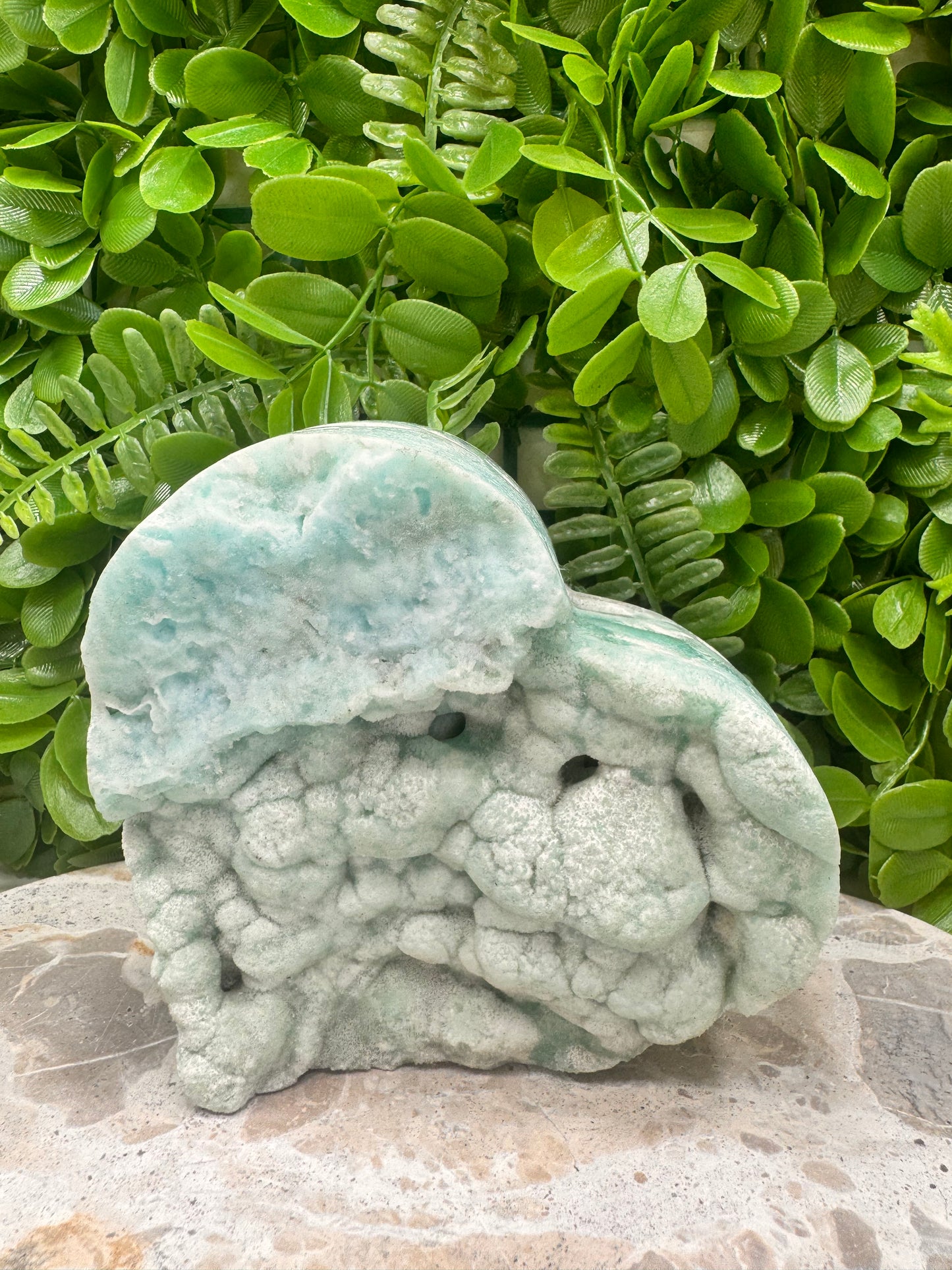 Hemimorphite Heart 1.4kg