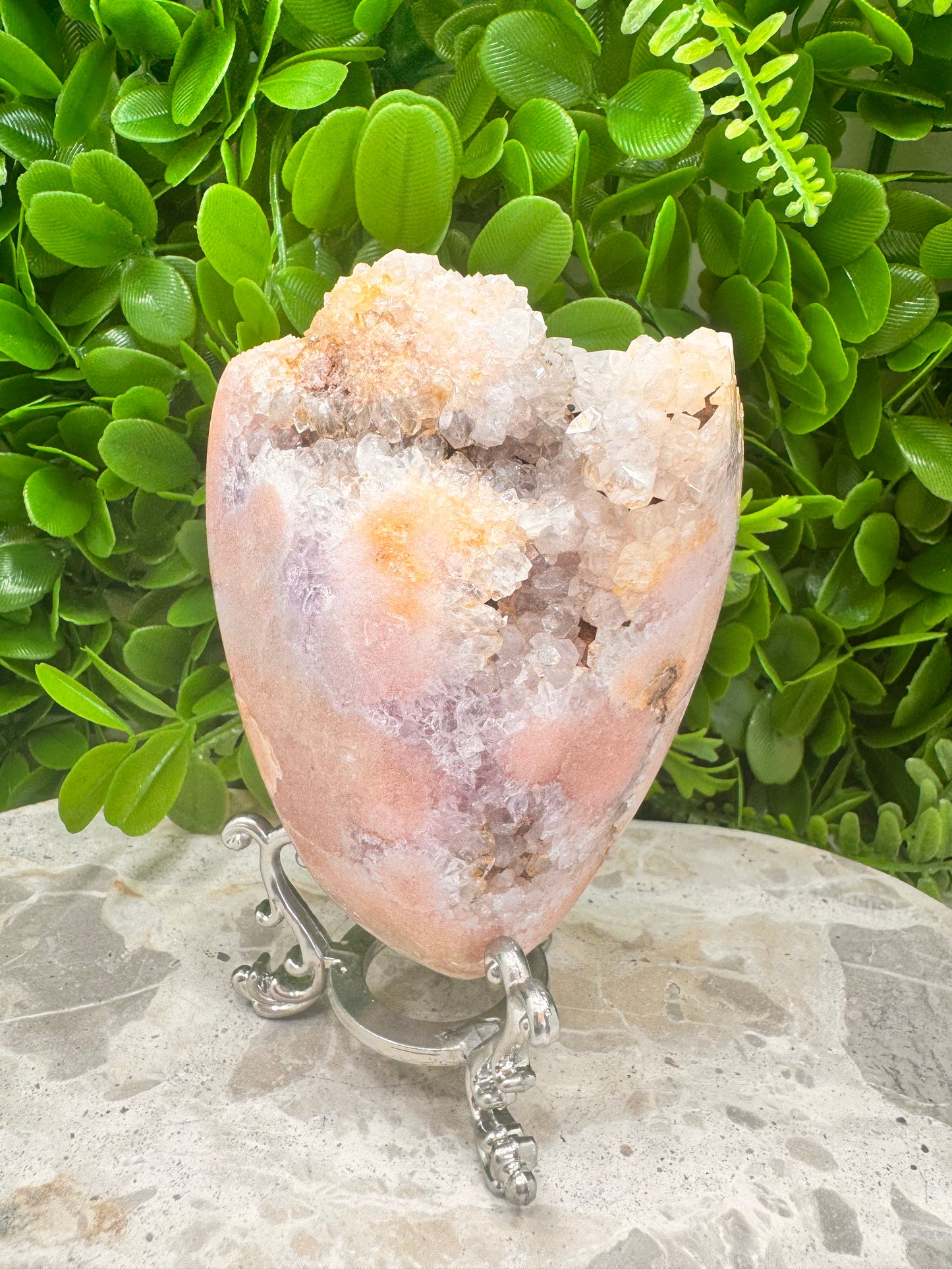 Pink Amethyst Freeform 676g