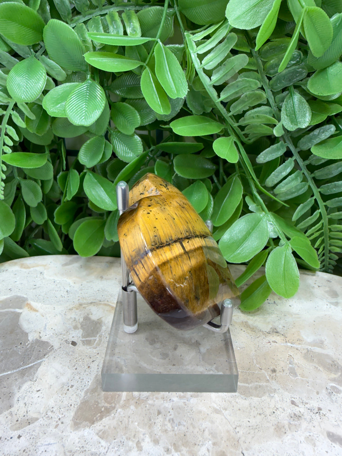Tiger Eye Heart | Confidence • Courage • Protection