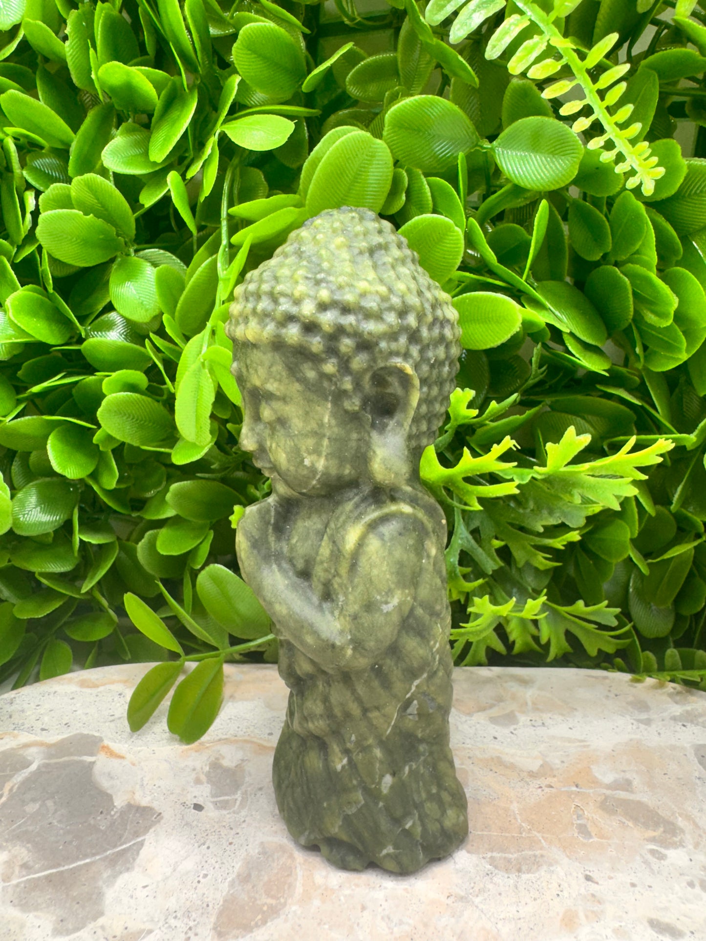 Serpentine Buddha 466g