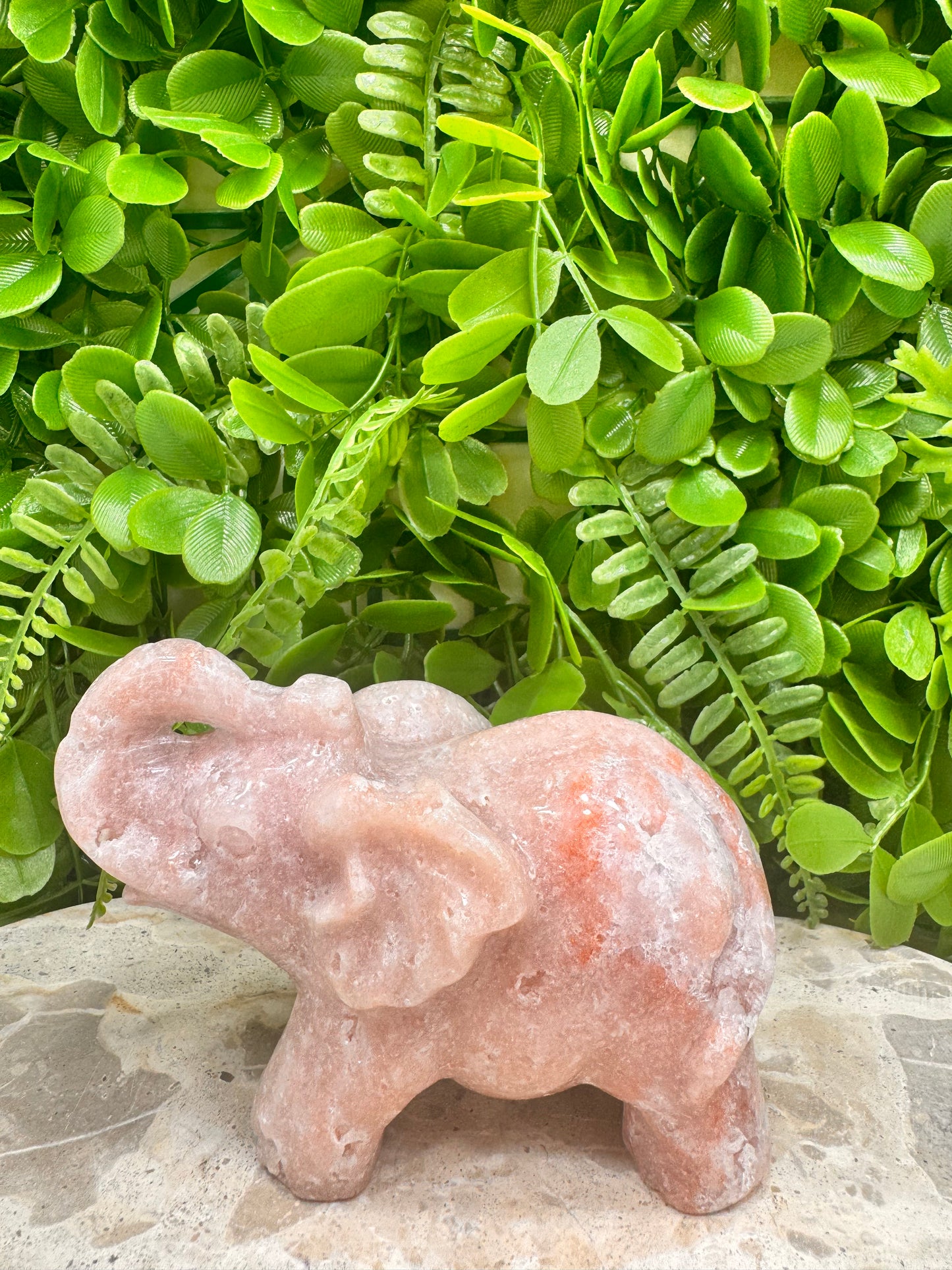 Pink Amethyst Elephant 626g