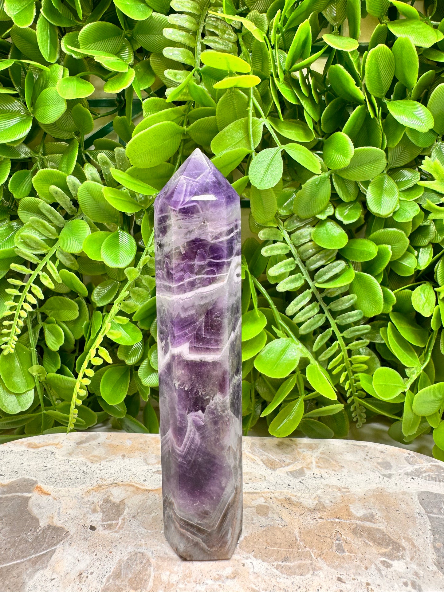Chevron Amethyst Tower 172g