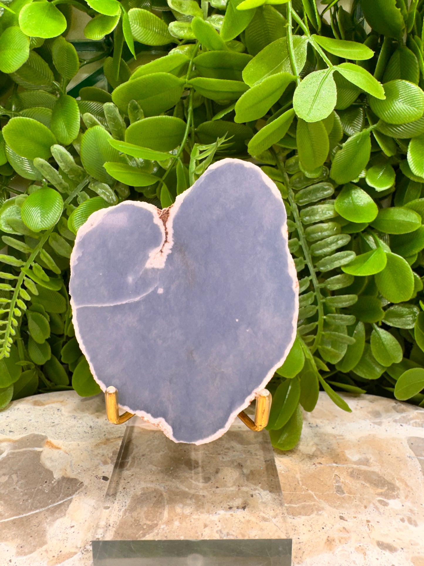 Angelite Raw Heart 292g