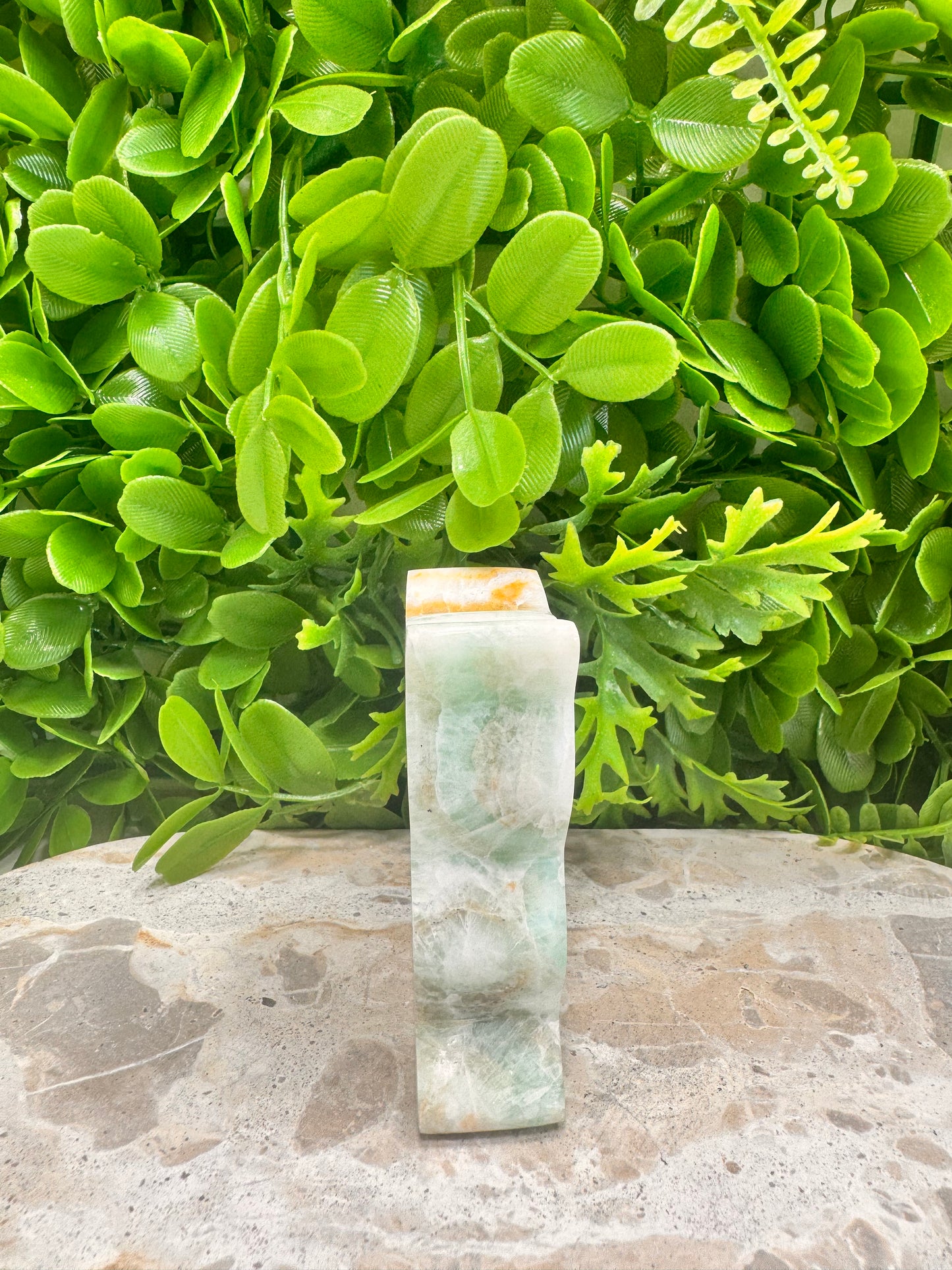 Green Ocean Calcite Cat 254g