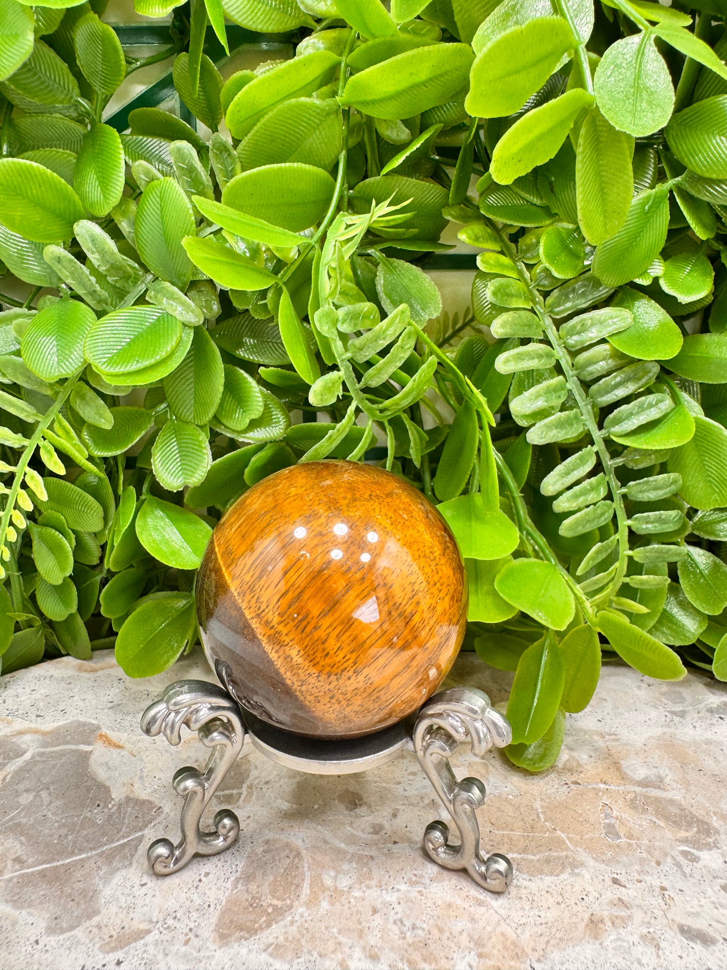 Tiger Eye Sphere 216g