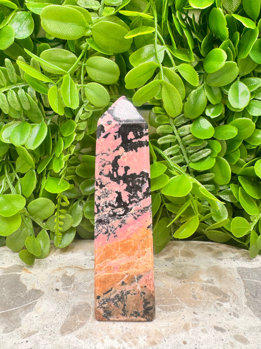 Rhodonite Tower 400g