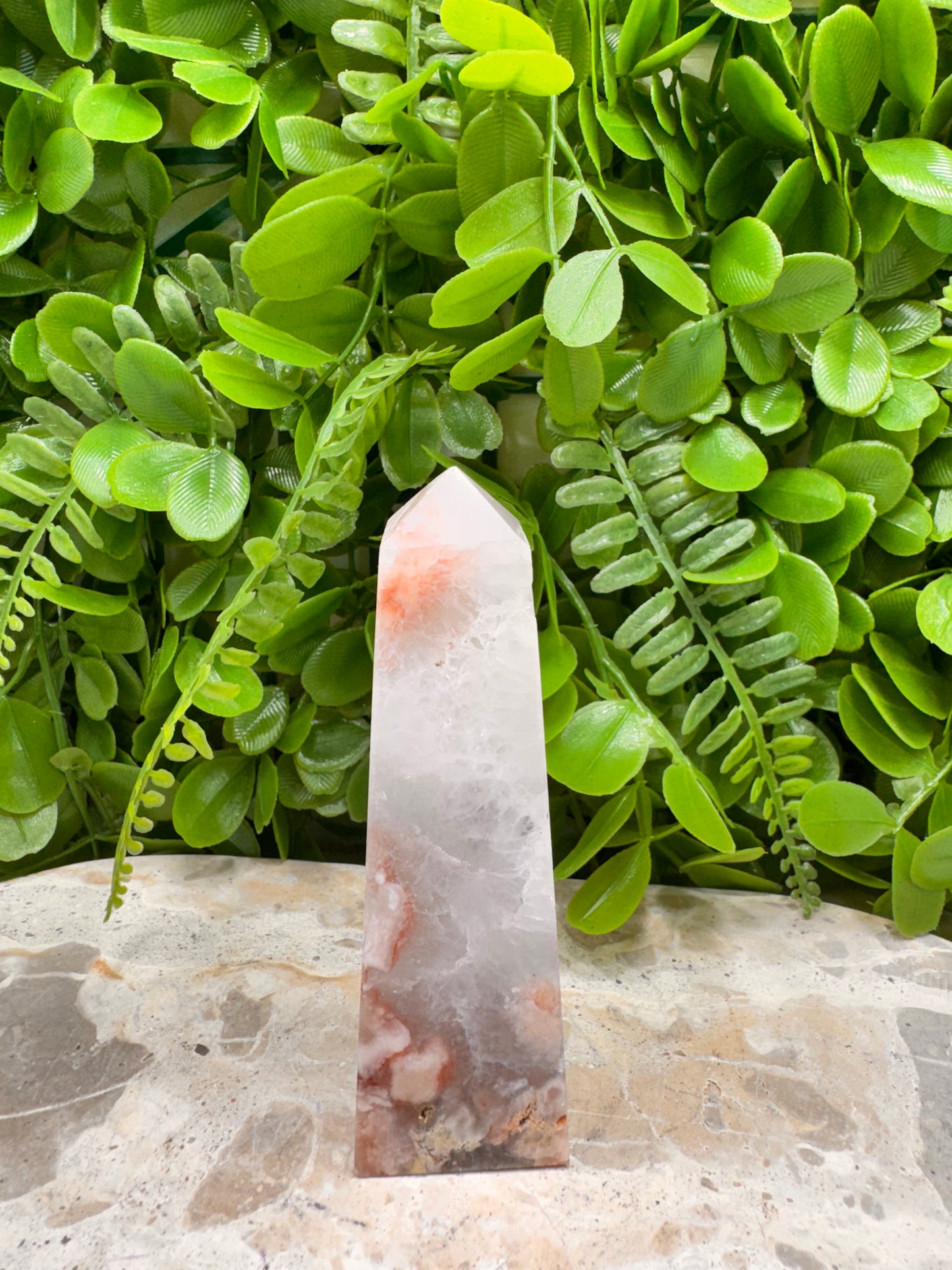 Flower Agate Point 148g