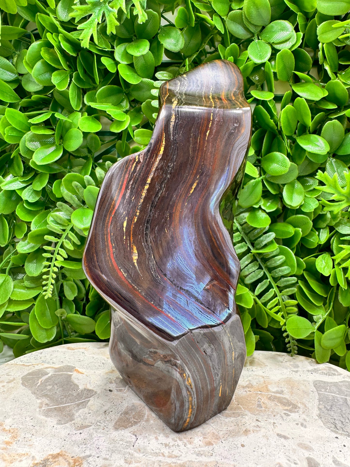 Tiger Iron with Tiger Eye Freeform 2128G