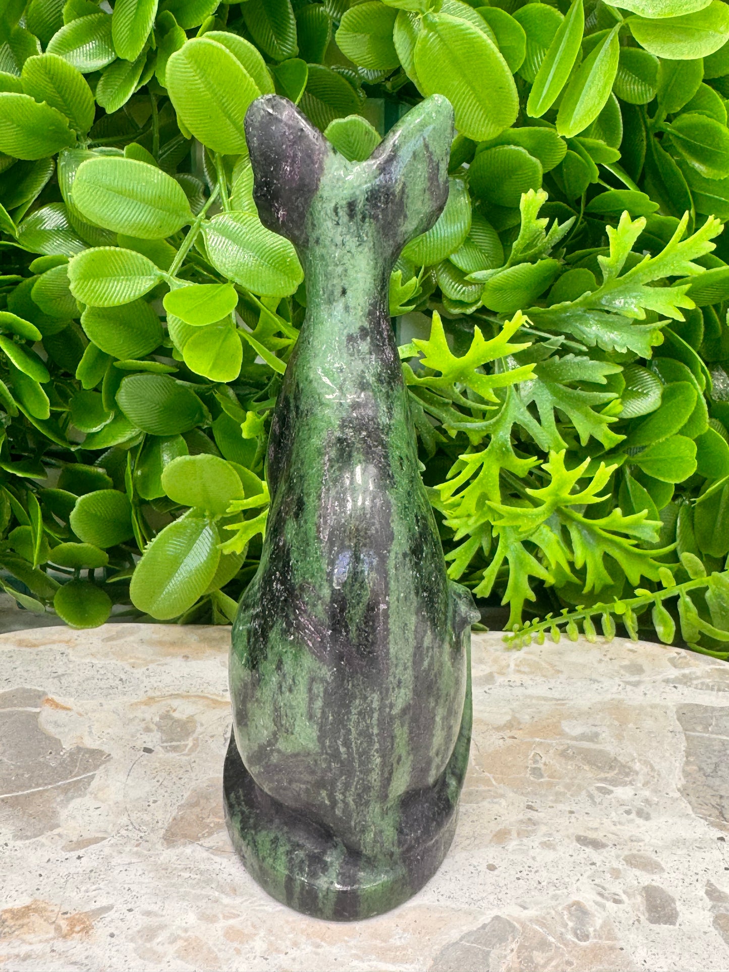 Ruby Zoisite Egyptian Cat 522g