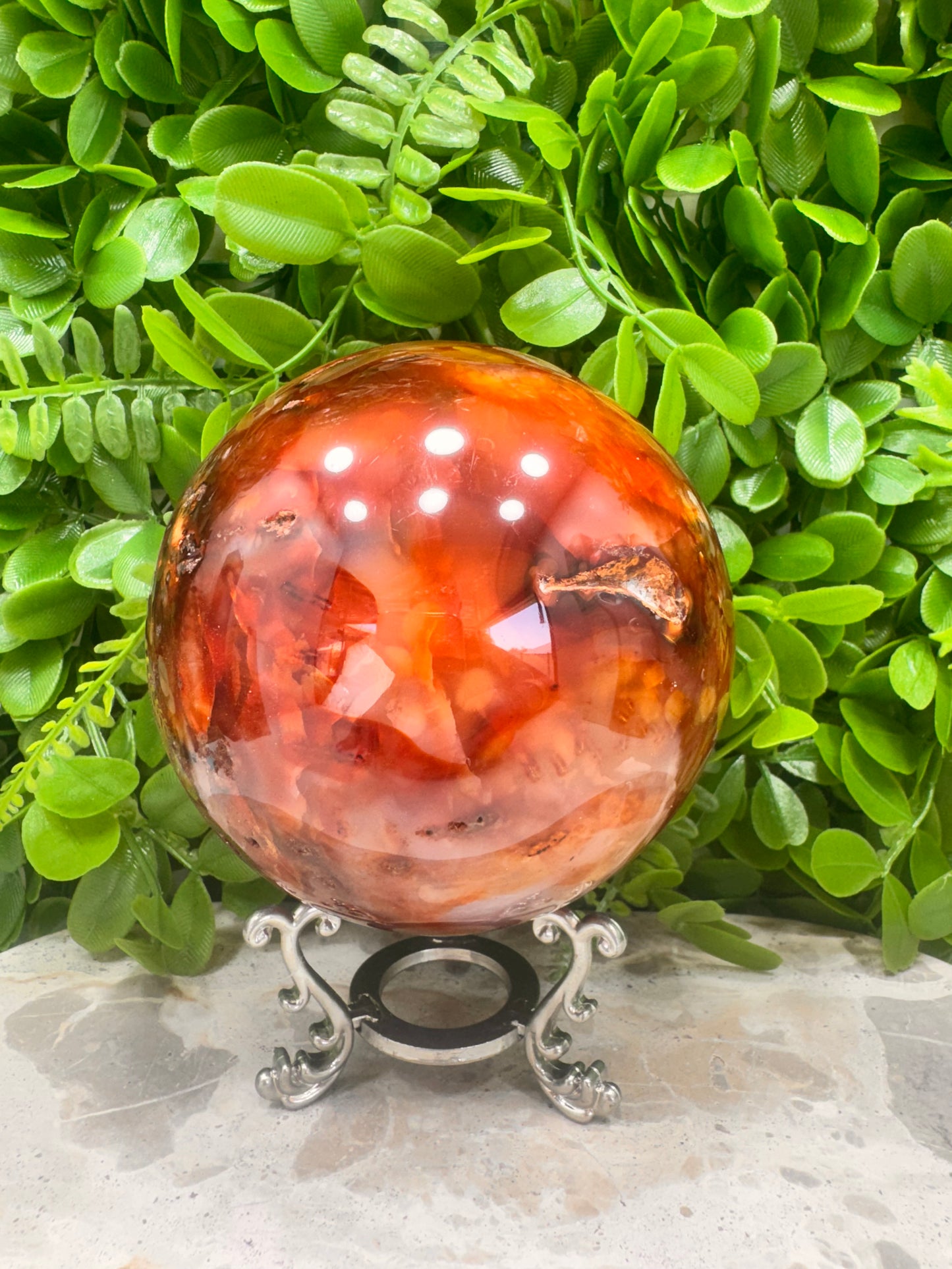 Carnelian Sphere 1.7kg