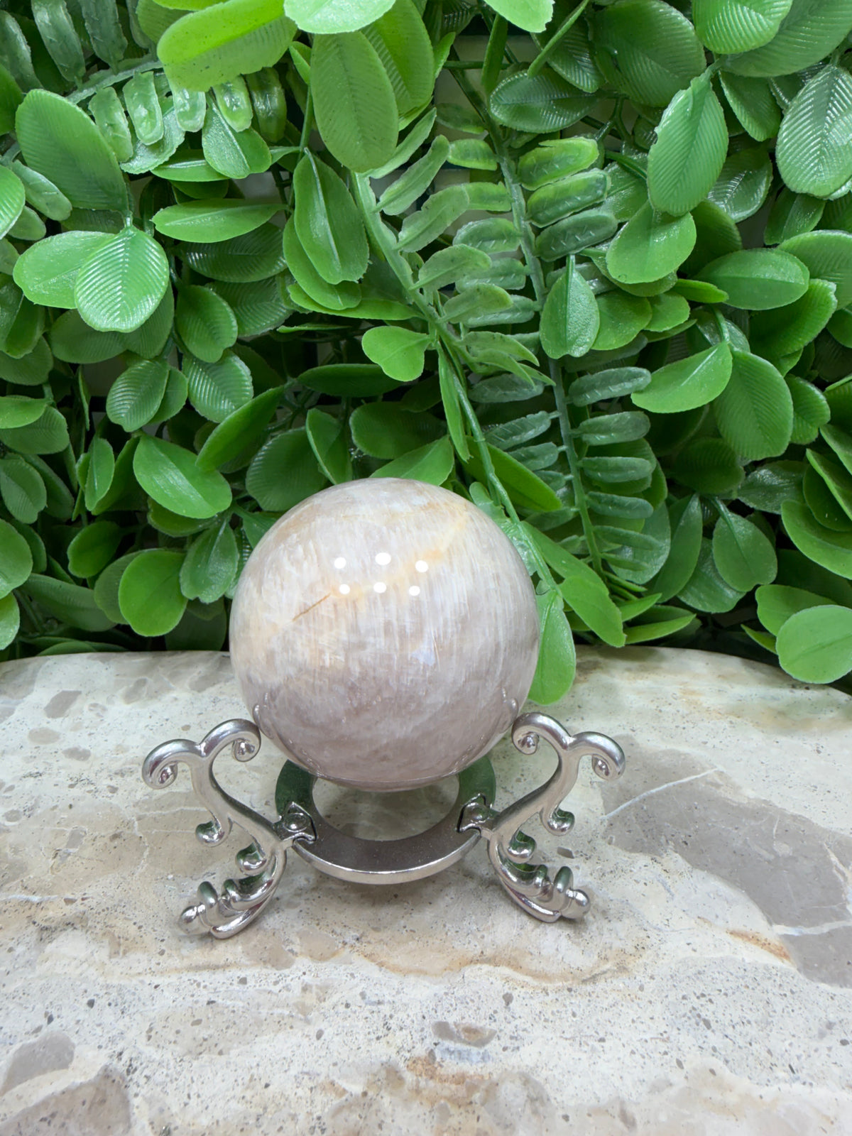 Moonstone Sphere 168g