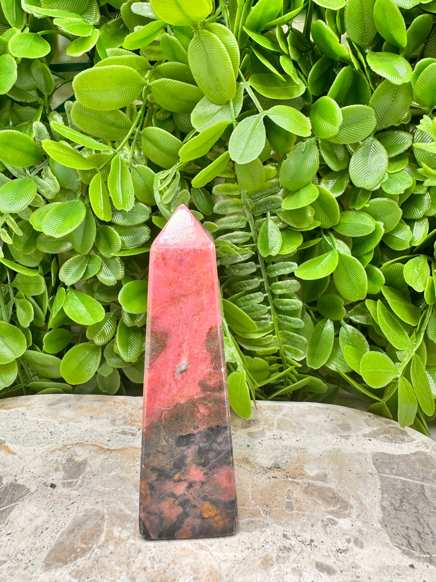Rhodonite Point 292g