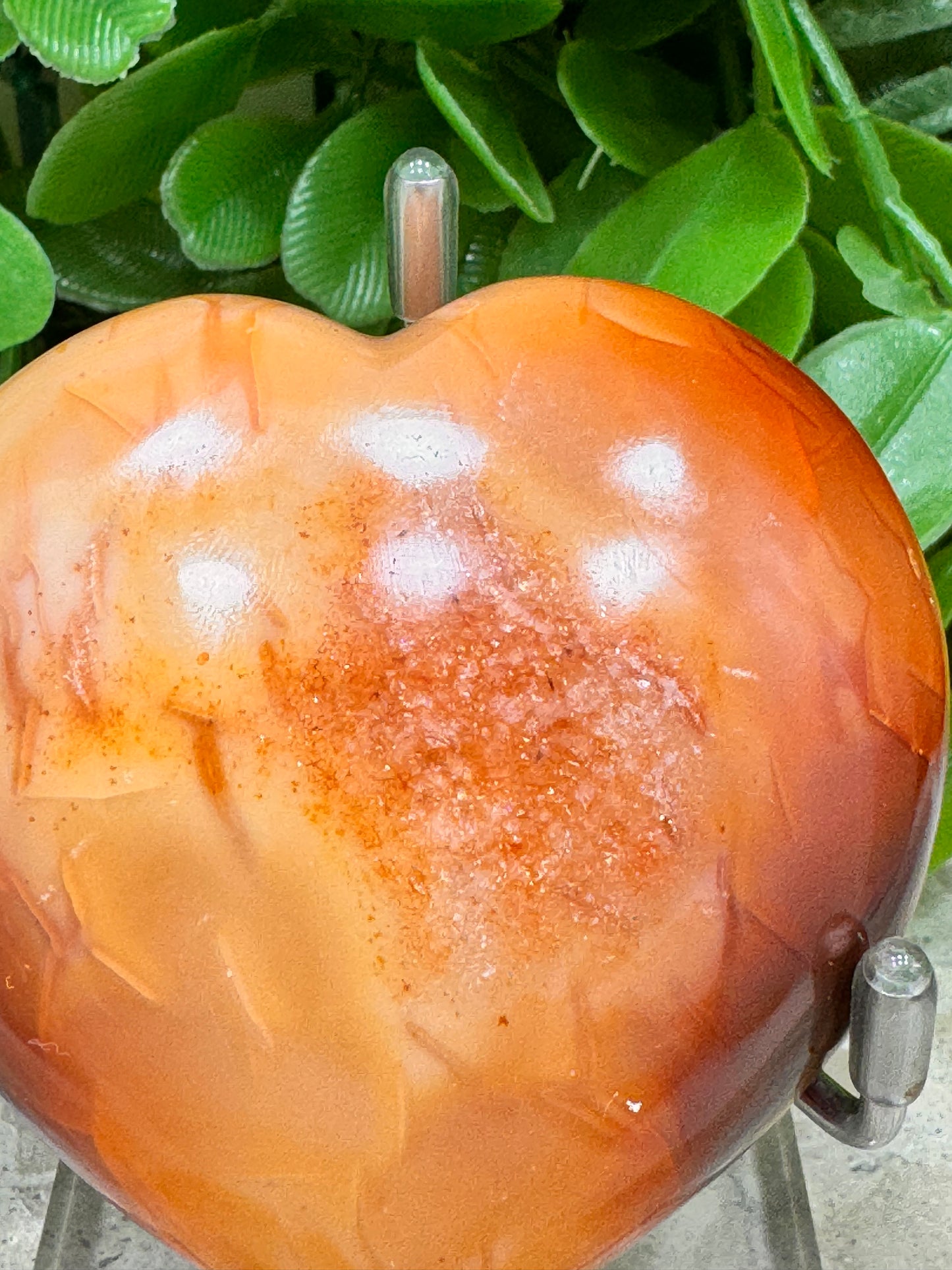 Carnelian Heart 134g