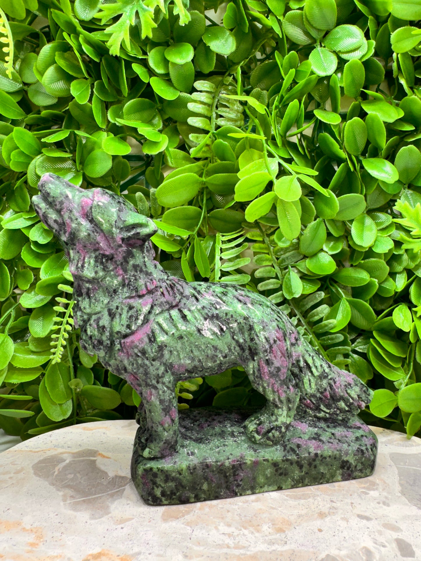Ruby Zoisite Wolf 1148g
