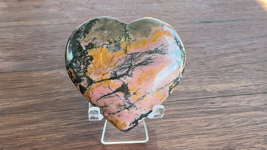 Rhodonite Heart 196g