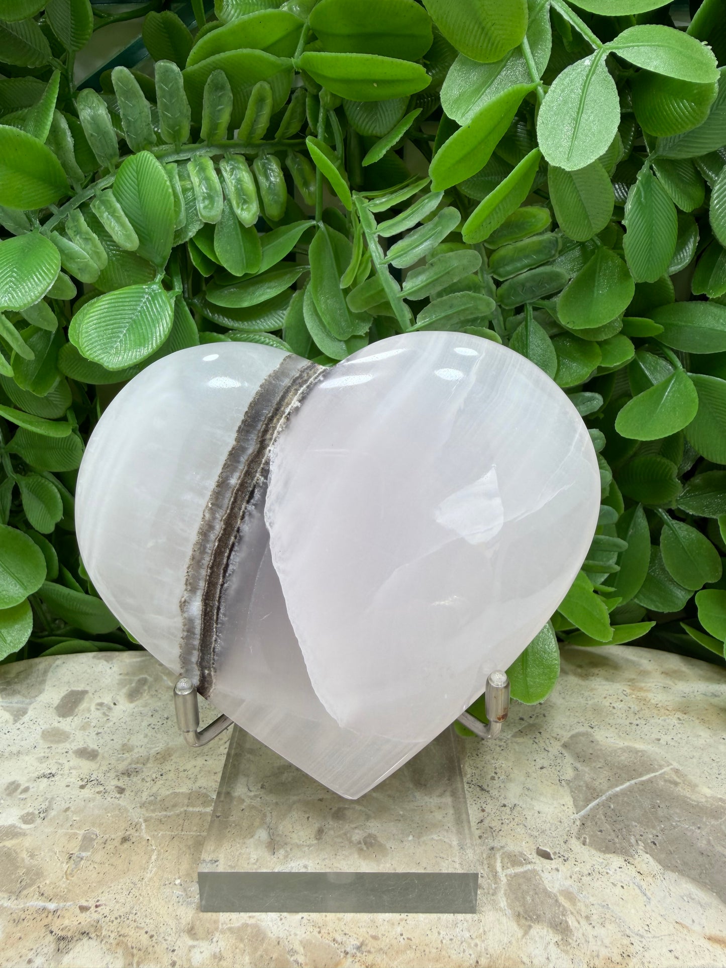 Smokey Pink Mangano UV Heart 294g