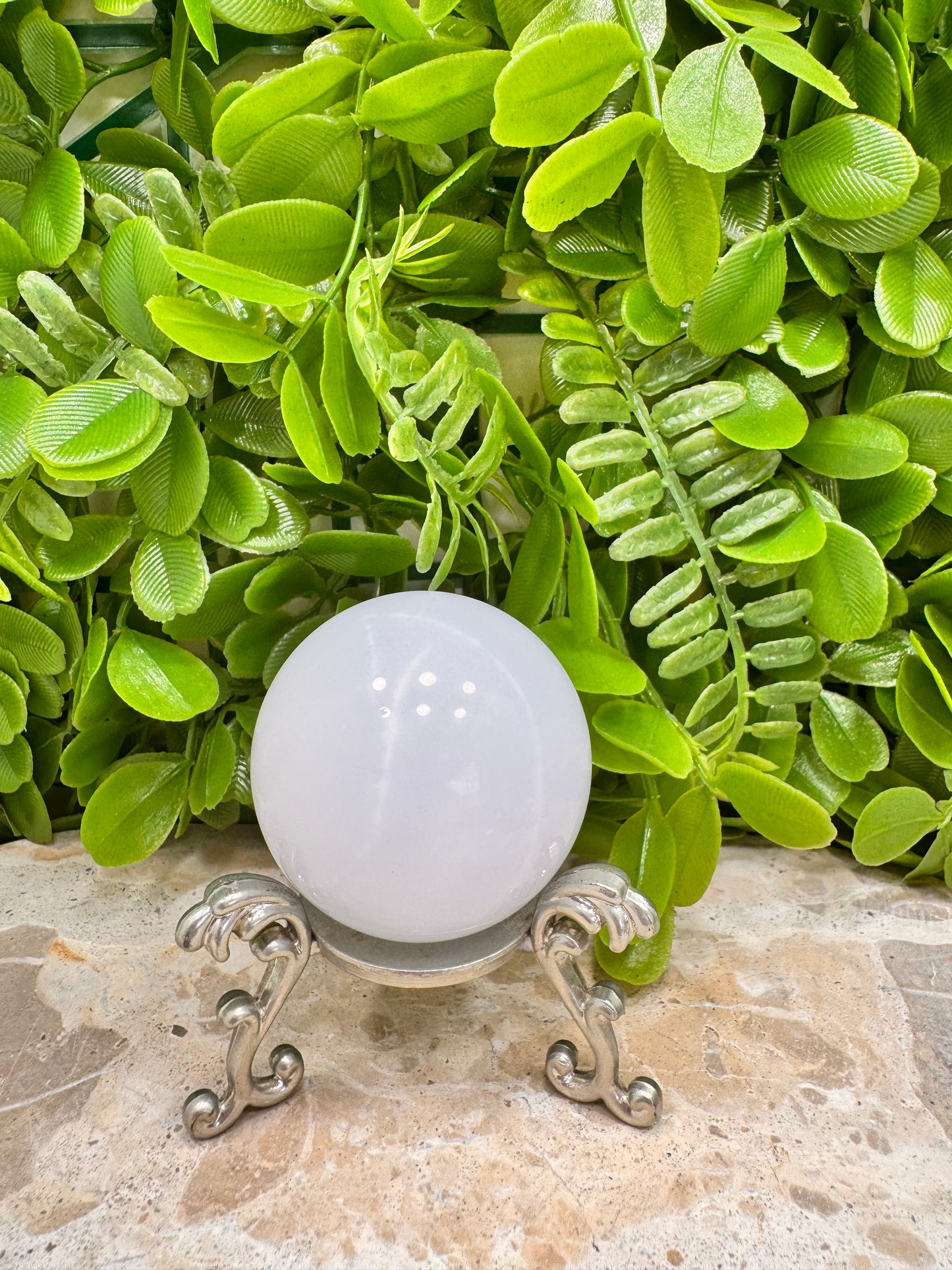 Chalcedony Sphere 200g