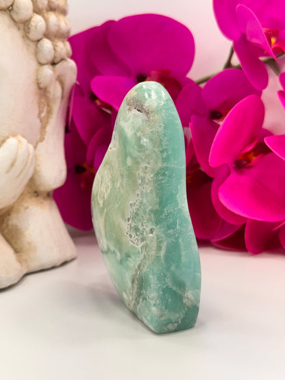 Aragonite with Smithsonite Freeform 496g